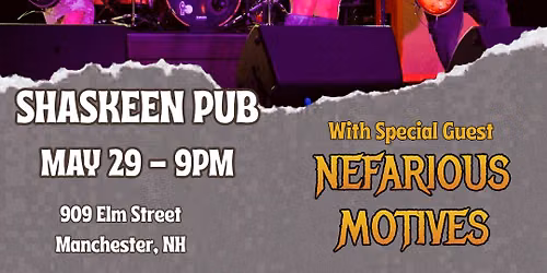 The Dirty Taps take over shaskeen pub With Special Guests Nefarious Motives!