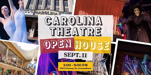 Carolina Theatre Open House