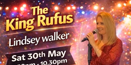 Lindsey Walker @ The King Rufus