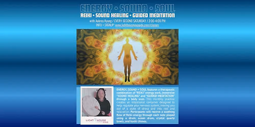 ENERGY, SOUND + SOUL *REIKI, SOUND BATH + GUIDED MEDITATION* @ Lighthouse Community Yoga PDX