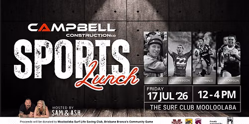 Campbell Construction Co Sports Lunch Fundraiser 2026