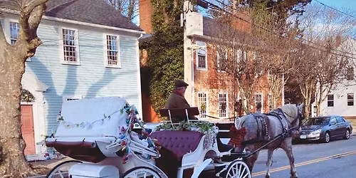 Holiday Carriage Rides in Wickford! Nov 28 - Dec 10 - Dec 28