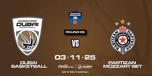Dubai Basketball vs Partizan Mozzart Bet