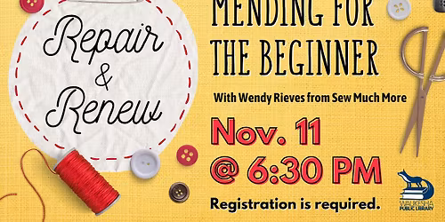 Repair and Renew: Mending for the Beginner