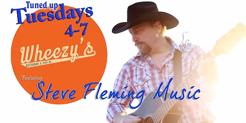 Steve Fleming LIVE at Wheezys for Tuned Up Tuesdays!