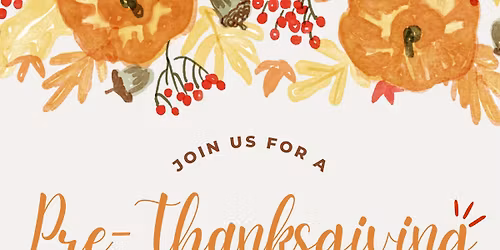 Pre-Thanksgiving Sale and Awesome Music