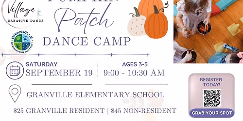 Pumpkin Patch Dance Camp