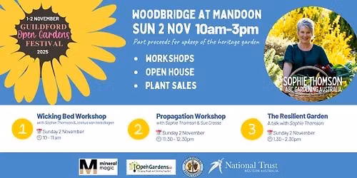 Workshops with Sophie Thomson