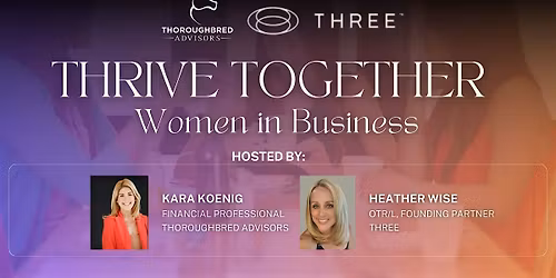 Thrive Together: Women in Business New Year Mixer (Speed Networking)