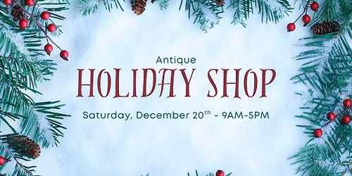 Antique Holiday Shoppe
