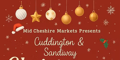 \ud83c\udf84\u2728 Cuddington & Sandiway Christmas Market \u2728\ud83c\udf84