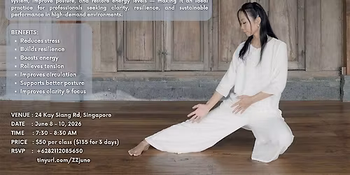 Zhan Zhuang Qigong in Singapore