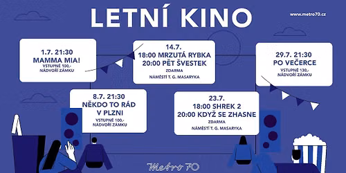 Letn\u00ed kino na n\u00e1m\u011bst\u00ed: Shrek 2 + Kdy\u017e se zhasne | Kino Metro 70