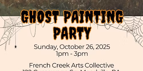 Ghost Painting Party