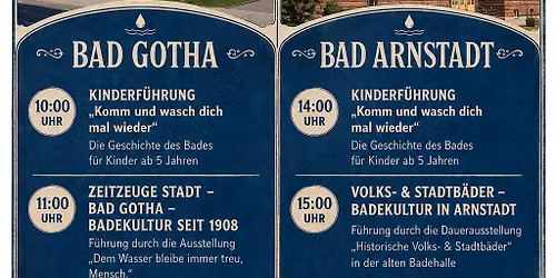 Volks- & Stadtb\u00e4der - Badekultur in Arnstadt seit 1895 - F\u00fchrung