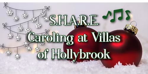 Caroling at Villas of Hollybrook