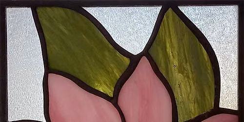Tiffany Flower Panel Leaded Glass Class