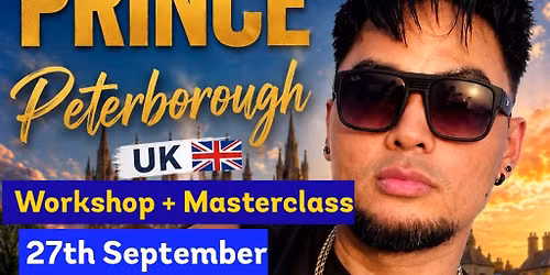 Prince master class and workshop Peterborough 