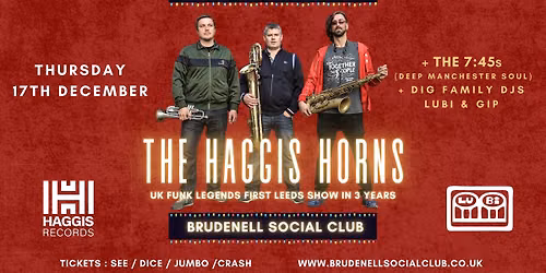 The Haggis Horns, Live at The Brudenell