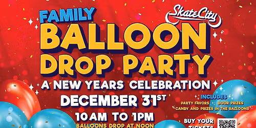 Family Balloon Drop Party