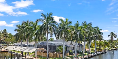 Cape Coral Gulf Access Pool Home - Open House!
