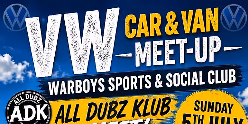 VW Car & Van All Dubz Klub meet-up - Sunday 5th July 