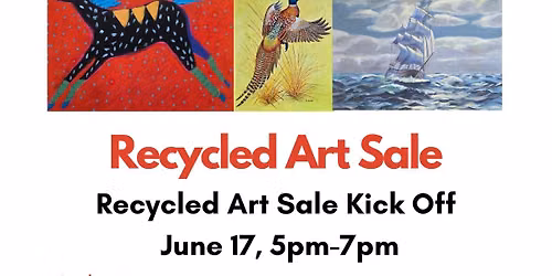 Recycled Art Sale