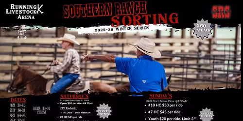 Southern Ranch Sorting 2025-26 Winter Series