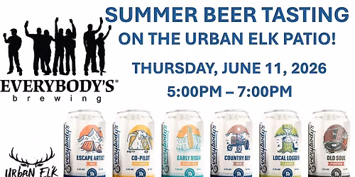 Mark your calendar for a Summer Beer tasting on the patio!