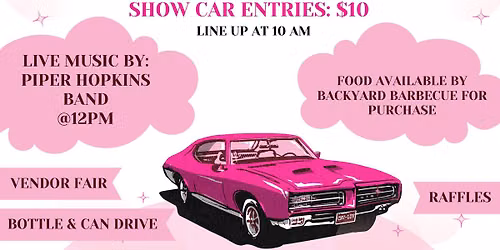 Cruisin' the Pink WAY Car Show & Vendor Fair - 5th Annual