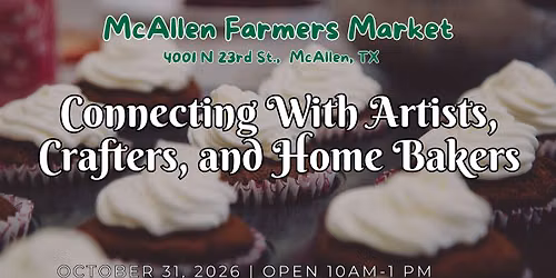Connecting With Artists, Crafters and Home Bakers