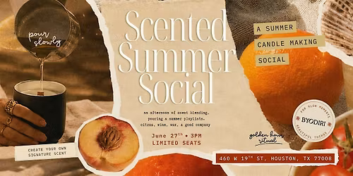 Summer Social Candle Making Class in Houston | ByOdiri