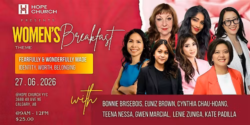 Women's Breakfast: Fearfully & Wonderfully Made
