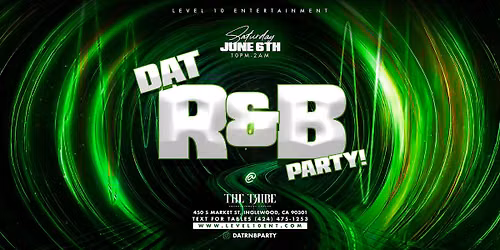 Dat R&B Party!
