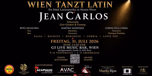 WIEN TANZT LATIN \u2013 Live mit Jean Carlos