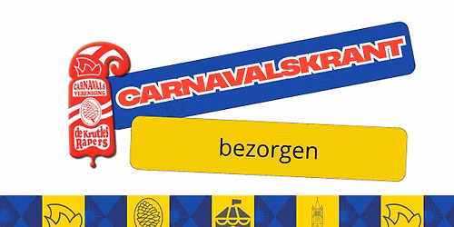 De carnavalsglossy komt eraan: huis aan huis bezorgd