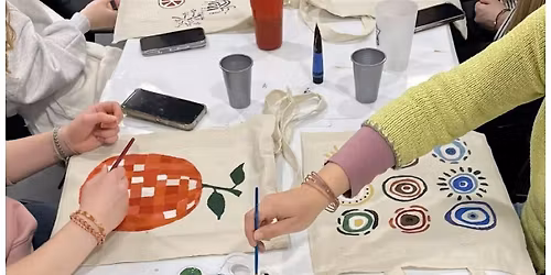 Paint Your Own Tote Bag Workshop