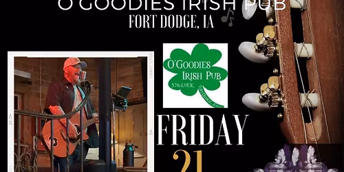 ROBBIE MICHAEL LIVE AT O\u2019GOODIES IRISH PUB