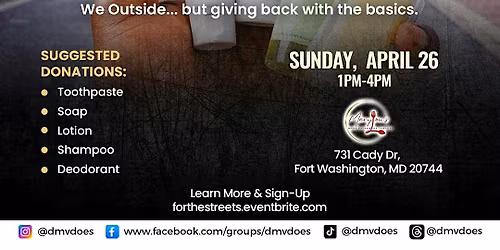 For  The Streets:   Hygiene Drive and Chill