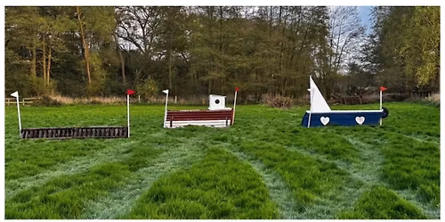 Easter Hunter cross country schooling 