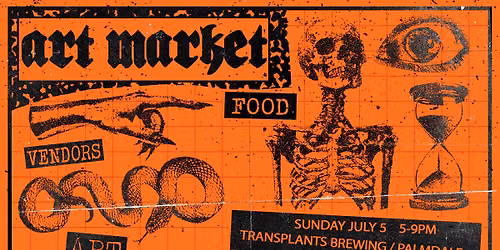 NIGHT ART MARKET WITH VENDORS, FOOD & MORE!