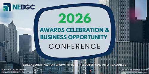 NEBGC 2026 Business Opportunity Conference & Awards Celebration