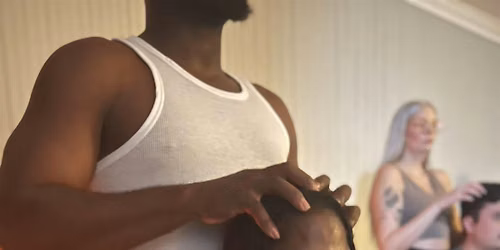 Stretch+Sip+Connect: Couples Yoga and Massage class