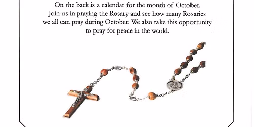 October Rosary with Bishop Toups