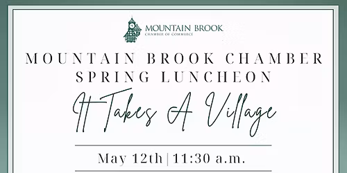 2026 Spring Luncheon| It Takes a Village