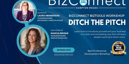 BizConnect BizTools Workshop: Ditch the Pitch