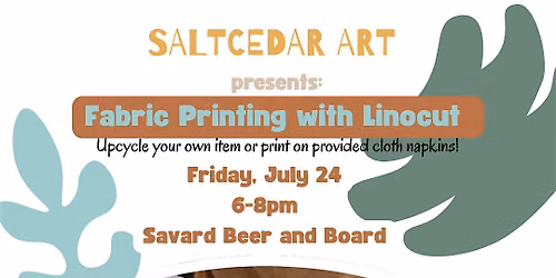 Fabric Printing with Linocut