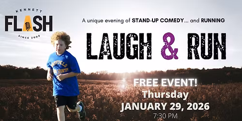 Laugh & Run: Tommy McClellan (FREE EVENT)