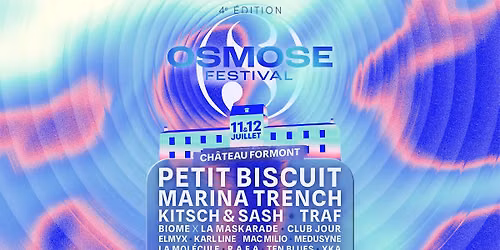 \ud83c\udff0 OSMOSE FESTIVAL 2026 \ud83c\udf05