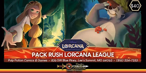 Lorcana League & Pack Rush Tournament